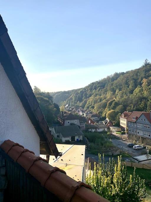 Ferienwohnung Am Hang Mit Malerischer Aussicht Osterode am Harz Exterior foto